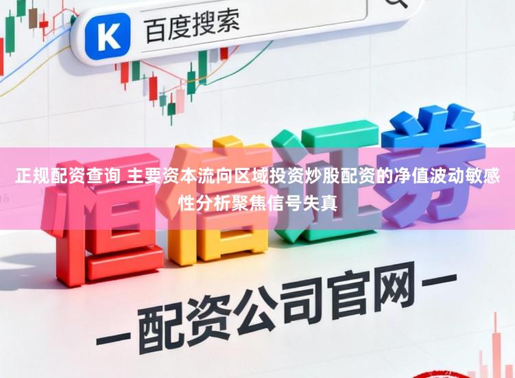 正规配资查询 主要资本流向区域投资炒股配资的净值波动敏感性分析聚焦信号失真