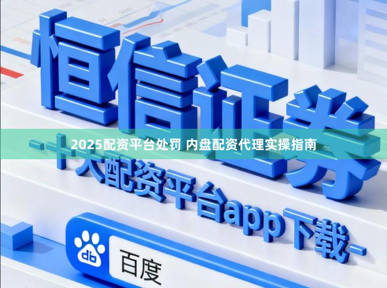 2025配资平台处罚 内盘配资代理实操指南
