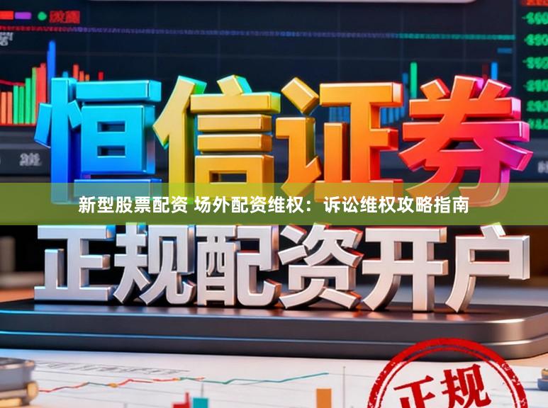 新型股票配资 场外配资维权：诉讼维权攻略指南